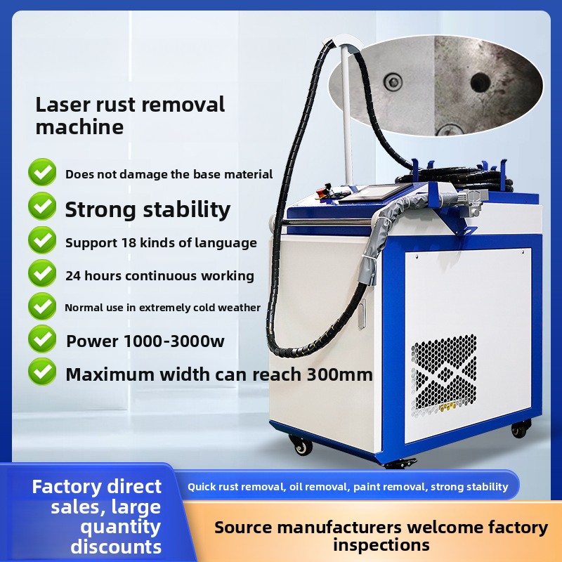 Industrial Laser For Cleaning - Draagbare draagbare roest- en verfverwijdering Krachtige