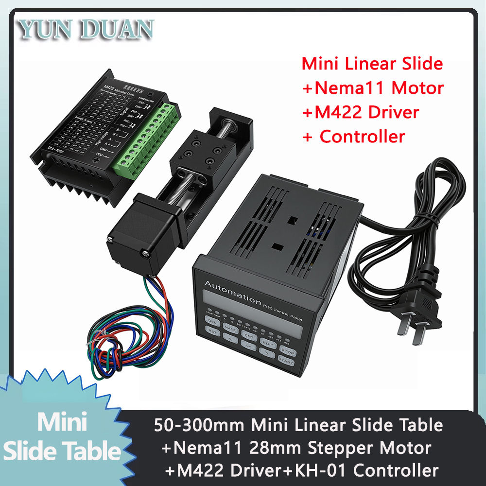 Stepper Driver Cnc - T-type schuiftafelrail lineair 50-300mm slag schuiftafel