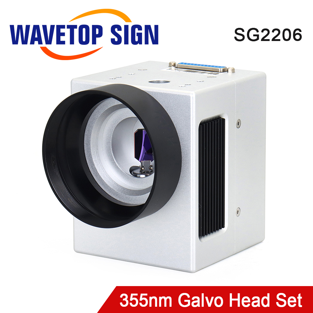 Galvo Scan Head - WaveTopSign SG2206 355nm UV-laser scan-galvo-kop met
