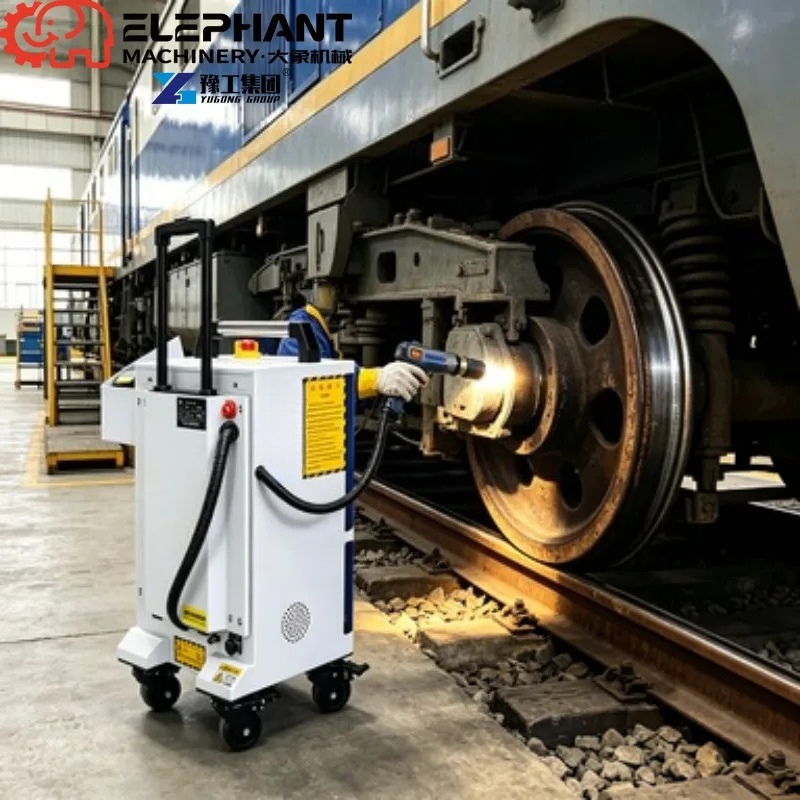 Industrial Laser Rust Remover - Fabrieksdirect industriële draagbare 1000W fiberlaser reinigingsmachine