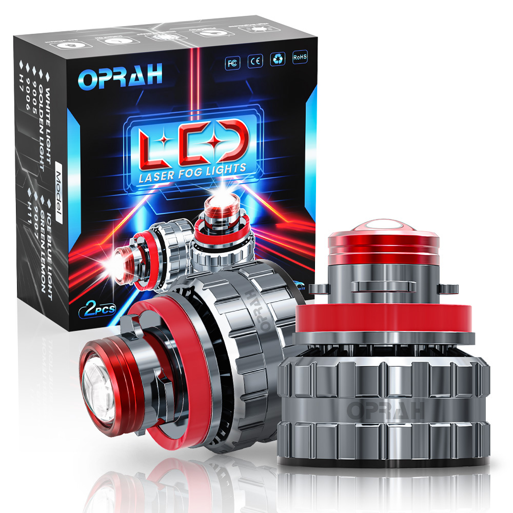 Laser Focus Lens - Oprah 2Pc Laserlens H7 Led Mistlamp