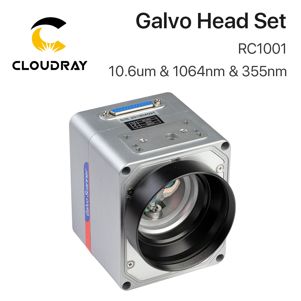 Galvo Scan Head - Cloudray RC1001 Fiber Laser Scanning Galvo