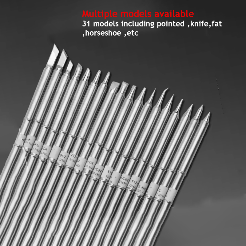 Industrial Laser Soldering Iron - Snelle Verwarming T12 Soldeerbout Tips Set