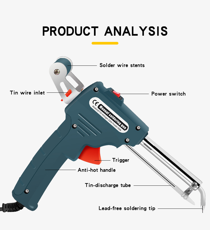 Automatisch Soldeerpistool 110 - Industrial Laser Soldering Iron recensie en prijs