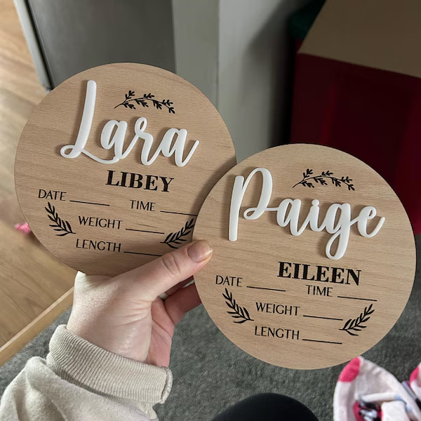 1Pc Aangepaste Baby Aankondigi - Industrial Laser Power recensie en prijs