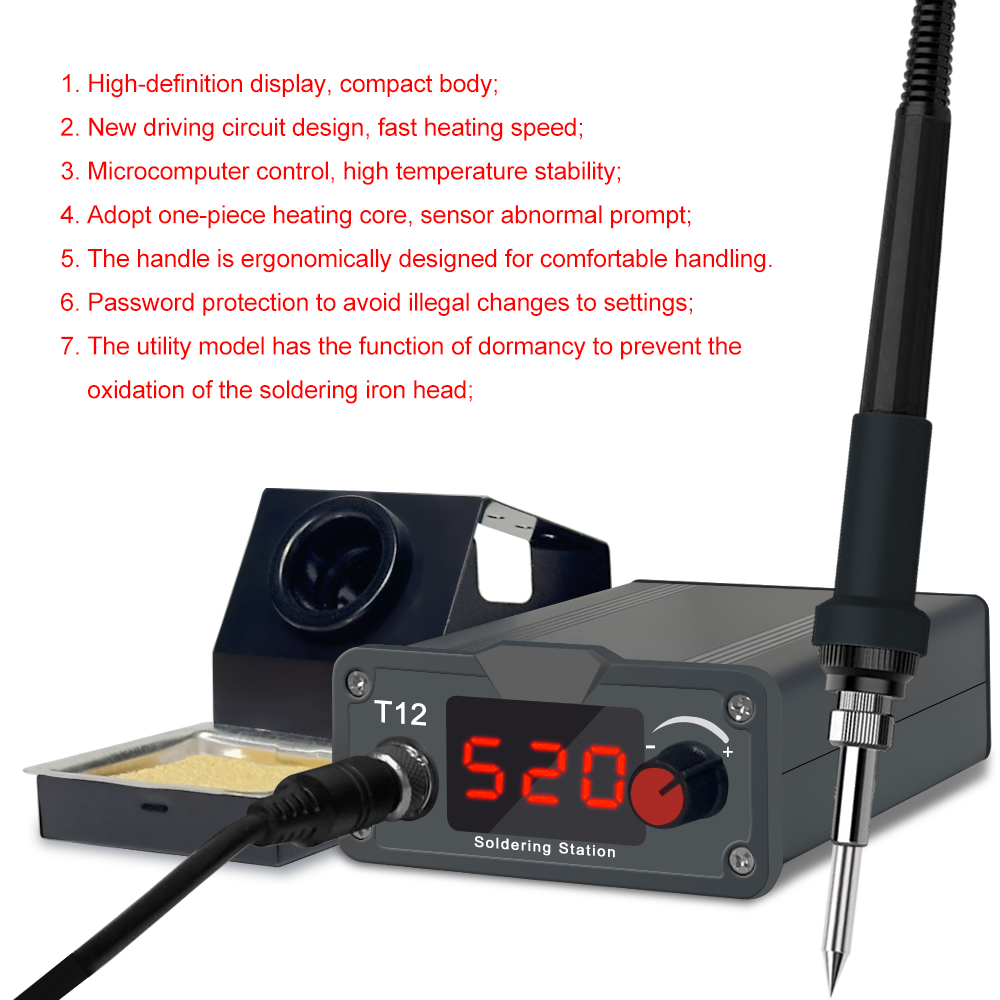 LEFAVOR T12 Soldeerstation Sol - Industrial Laser Soldering Iron recensie en prijs