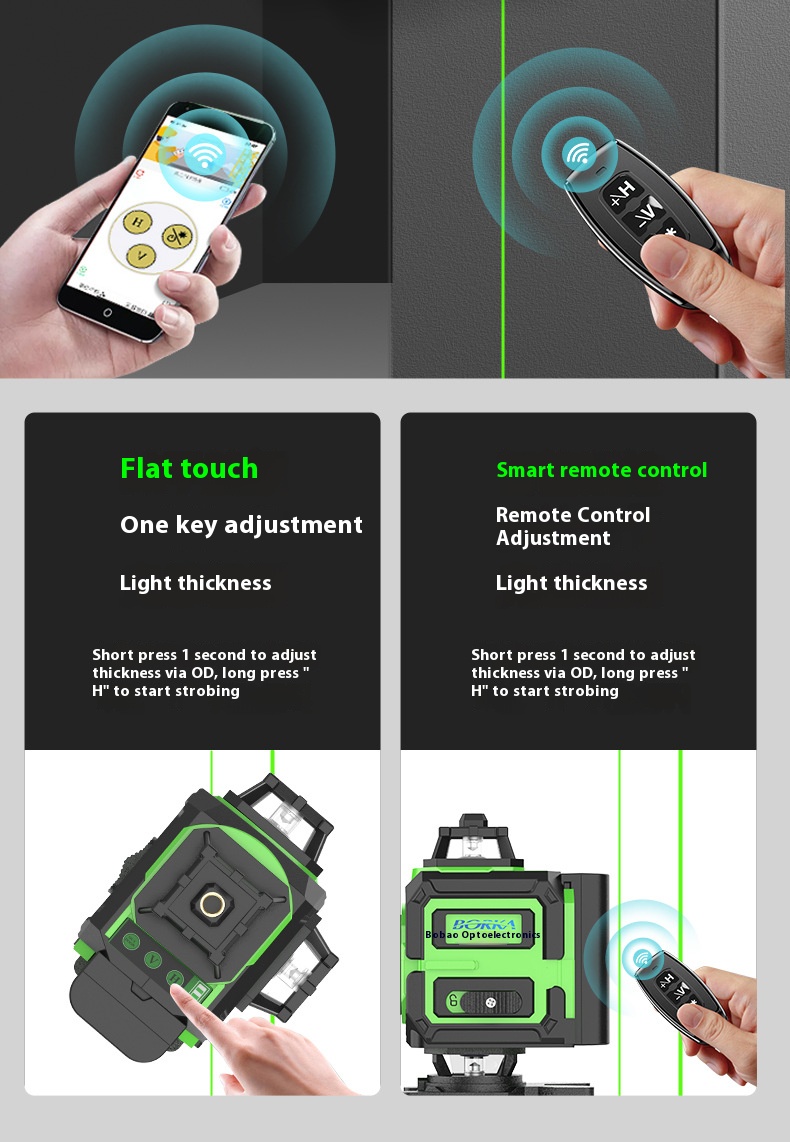 4D16-Line Groene Laserwaterpas - Industrial Laser Projector recensie en prijs