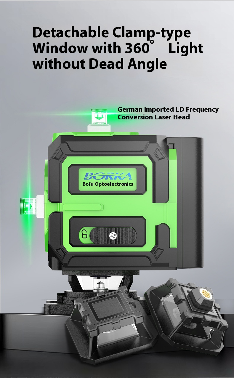 4D16-Line Groene Laserwaterpas - Industrial Laser Projector recensie en prijs