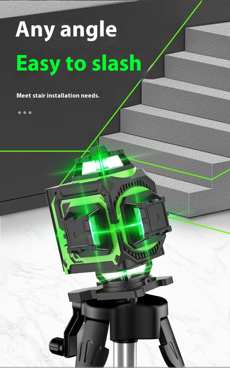4D16-Line Groene Laserwaterpas - Industrial Laser Projector recensie en prijs