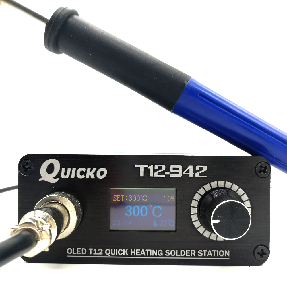 Quicko Mini T12 Stc Oled Digit - Industrial Laser Soldering Iron recensie en prijs