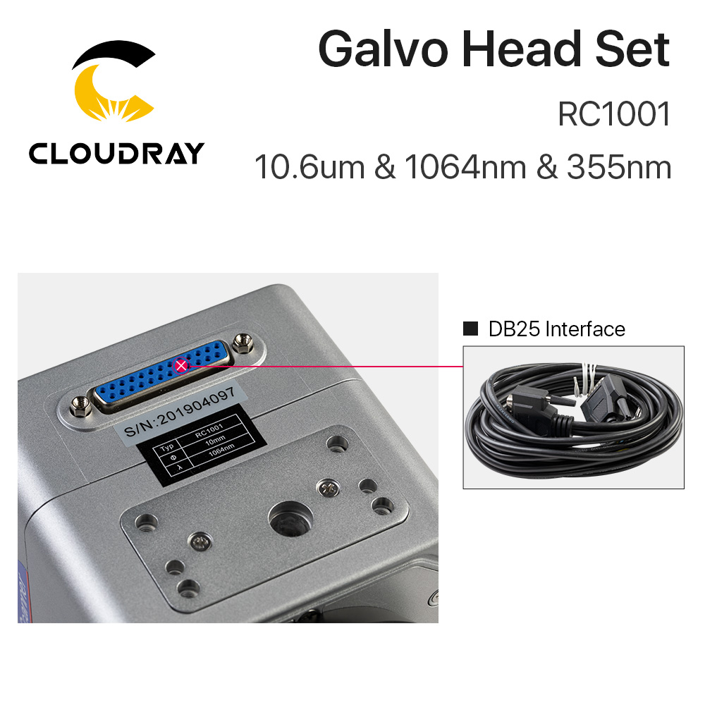 Cloudray RC1001 Fiber Laser Sc - Galvo Scan Head recensie en prijs
