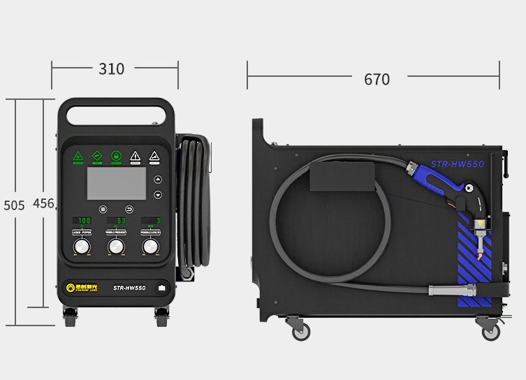 900W industriële draagbare las - Industrial Laser Repair recensie en prijs