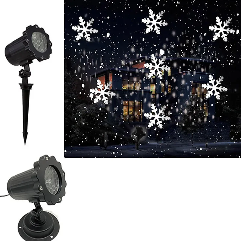 Sneeuwval LED-lichtprojector K - Industrial Laser Projector recensie en prijs