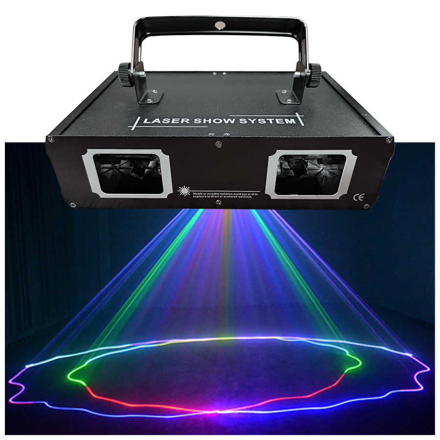 Disco Laser Dual Lens RGB Beam - Industrial Laser Projector recensie en prijs